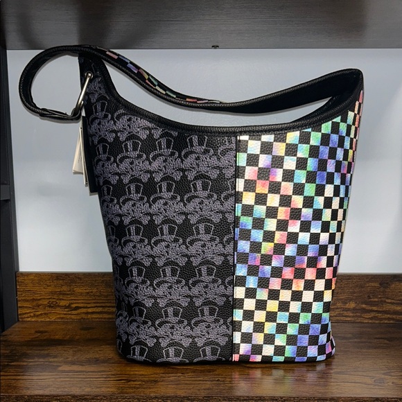 Ed Hardy Black and Red Shoulder Bag - Picture 2 of 11